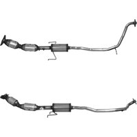 (catty600ta)eu6 Ta Underfloor Cat BMCATS Fits: TOYOTA PRIUS