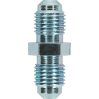 SEALEY Brake Tube Connector 3/8"unf X 24Tpi Male To Male Pack Of 10 | BN3824MC | GSF Car Parts