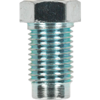 SEALEY Brake Pipe Nut 3/8"unf X 24Tpi Short Male Pack Of 25 | BN3824SM | GSF Car Parts