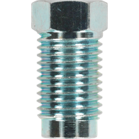 SEALEY Brake Pipe Nut 7/16"unf X 20Tpi Male 1/4" Pipe Sae Form Pack Of 10 | BN71620 | GSF Car Parts