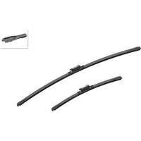 Bosch Seat Alhambra Aerotwin Flat Twin Pack Windscreen Wiper Blades 700mm/400mm 28"/16" | A558S | GSF Car Parts