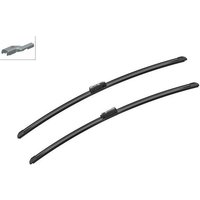 Bosch Vauxhall And Opel Ampera Aerotwin Flat Twin Pack Windscreen Wiper Blades 650mm/650mm 26"/26" | A636S | GSF Car Parts