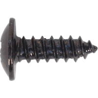 SEALEY Self-Tapping Screw 4.2 X 13mm Flanged Head Black Pozi Pack Of 100 | BST4213 | GSF Car Parts