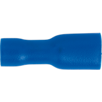 SEALEY Fully Insulated Terminal 4.8mm Female Blue Pack Of 100 | BT15 | GSF Car Parts