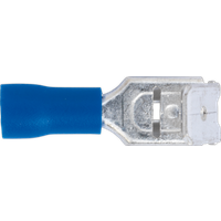 SEALEY Piggy-Back Terminal 6.3mm Blue Pack Of 100 | BT17 | GSF Car Parts