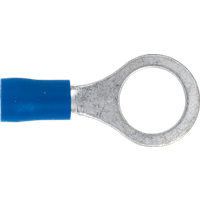 SEALEY Easy-Entry Ring Terminal Ø10.5mm (3/8") Blue Pack Of 100 | BT23 | GSF Car Parts