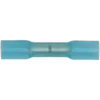 SEALEY Heat Shrink Butt Connector Terminal Ø5.8mm Blue Pack Of 100 | BTSB100 | GSF Car Parts