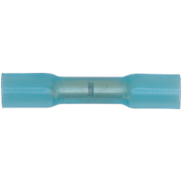 SEALEY Heat Shrink Butt Connector Terminal Ø5.8mm Blue Pack Of 50 | BTSB50 | GSF Car Parts
