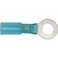 SEALEY Heat Shrink Ring Terminal Ø8.4mm Blue Pack Of 25 | BTSR2584 | GSF Car Parts