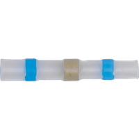 SEALEY Heat Shrink Butt Connector Solder Terminal 16-14 Awg Blue Pack Of 25 | BTSSB25 | GSF Car Parts