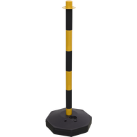 SEALEY Black/yellow Post With Base | BYPB01 | GSF Car Parts