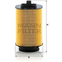 MANN Air Filter | C14006 | GSF Car Parts