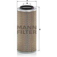 MANN Nissan Cabstar Air Filter | C15165/7 | GSF Car Parts