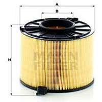 MANN Audi A4 Air Filter | C17012/1 | GSF Car Parts