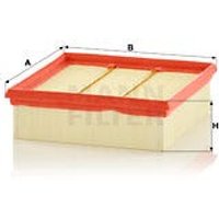 MANN Vauxhall And Opel Corsavan Air Filter | C20106 | GSF Car Parts