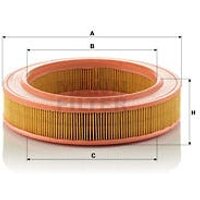 MANN Air Filter | C2552/1 | GSF Car Parts