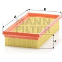 MANN Vauxhall And Opel Agila Air Filter | C2554 | GSF Car Parts