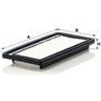 MANN Air Filter | C2714 | GSF Car Parts