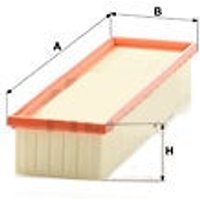 MANN Peugeot 1007 Air Filter | C3485/2 | GSF Car Parts