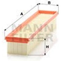 MANN Dacia Duster Air Filter | C3875 | GSF Car Parts