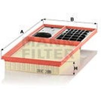 MANN Seat Altea Air Filter | C3880 | GSF Car Parts