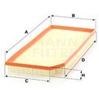 MANN Audi S3 Air Filter | C41002 | GSF Car Parts