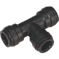 SEALEY Equal Tee Ø15mm Pack Of 5 (John Guest Speedfit® - Pm0215E) | CAS15ET | GSF Car Parts