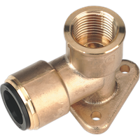 SEALEY Wingback Elbow 22mm X 3/4"bsp Brass (John Guest Speedfit® - Pm22Wb) | CAS22BWE | GSF Car Parts