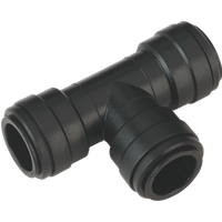 SEALEY Equal Tee Ø22mm Pack Of 5 (John Guest Speedfit® - Pm0222E) | CAS22ET | GSF Car Parts