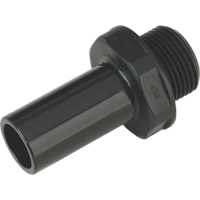 SEALEY Stem Adaptor 22mm 3/4"bsp Pack Of 2 (John Guest Speedfit® - Pm052216E) | CAS22STA | GSF Car Parts