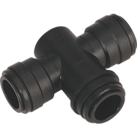 SEALEY Equal Water Trap Tee 22mm (John Guest Speedfit® - Pmtt22E) | CAS22WTT | GSF Car Parts