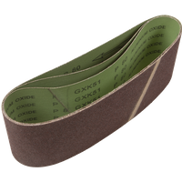 SEALEY Sanding Belt 100 X 610mm 80Grit - Pack Of 3 | CB16180/3 | GSF Car Parts