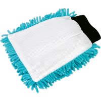 SEALEY Shaggy Microfibre Mitt 2-In-1 | CC77 | GSF Car Parts