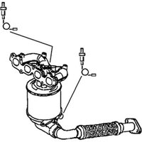 Bmcats Ford Ka Catalytic Converter | CATFD186TA | GSF Car Parts