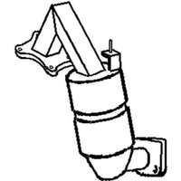 Bmcats Catalytic Converter | CATRN127TA | GSF Car Parts