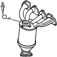 Bmcats Vauxhall And Opel Meriva Catalytic Converter | CATVL086TA | GSF Car Parts
