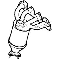 Bmcats Vauxhall And Opel Corsa Catalytic Converter | CATVL116TA | GSF Car Parts