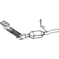 Bmcats Seat Altea Xl Catalytic Converter | CATVW254TA | GSF Car Parts