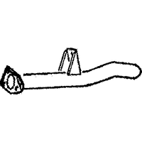 Exhaust Pipe A2a Fits: MITSUBISHI SHOGUN