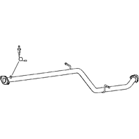 Exhaust Pipe A2a Fits: MITSUBISHI LANCER