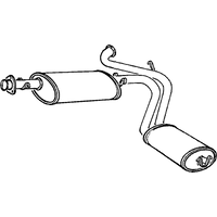 A2A Fiat Ducato Rear Box/silencer | GSF Car Parts