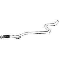 Exhaust Centre Pipe A2a Fits: CITROEN C3