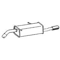 A2A Ds Ds 3 Rear Box/silencer | GSF Car Parts