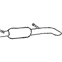 A2A Citroen C3 Picasso Rear Box/silencer | GSF Car Parts