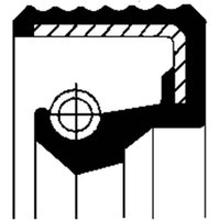 CORTECO Shaft Seal | 01036702B | GSF Car Parts