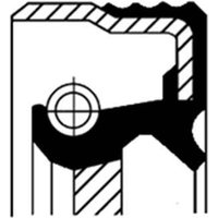 Shaft Seal CORTECO Fits: FIAT REGATA