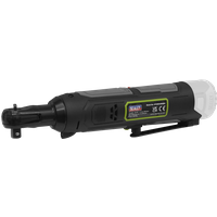 SEALEY Cordless Ratchet Wrench 3/8"sq Drive 10.8V Sv10.8 Series - Body Only | CP108VCRWBO | GSF Car Parts