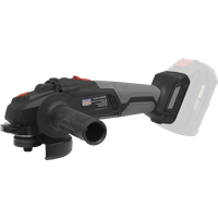SEALEY Brushless Angle Grinder Ø115mm 20V Sv20 Series - Body Only | CP20VAGX | GSF Car Parts