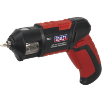 SEALEY Cordless Screwdriver Quick Select 14Pc 3.7V Lithium-Ion | CP36MS | GSF Car Parts