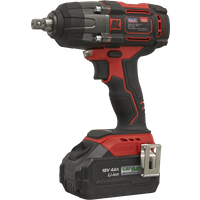 SEALEY Cordless Brushless Impact Wrench 18V 4Ah Lithium-Ion 1/2"sq Drive | CP650LI | GSF Car Parts